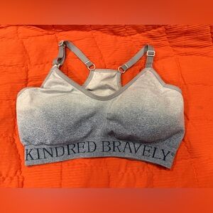 Kindred Bravely Heather Gray Sports Bra